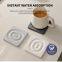 Sheenyoo Absorbent Diatomite Wave Engraving Ripple Stone Cup Coaster