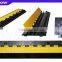 stage cable protector/2 channels PVC cable ramp/high quality cable protector/original plastic cable bank
