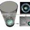 2015 new product drinking projection cup for party and pub ,party supply projector blinking cup