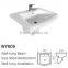  bathroom ceramic wall hung rectangular washbasin