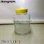 760ml Glass Honey Jar With Yellow Plastic Cap Clear