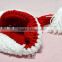 2016 New Arrival Saint Claus Set Crochet Hat and Boot Set Baby Photography Props