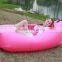 Waterproof air Instantly inflatable portable hangout sofa lounge chair sleeping bag for outdoor sports