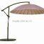 Offset Steel Wire Hanging Patio Umbrella