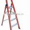 Yellow&RED fiberglass ladder/single side fiber glass ladder/fiber glass step ladder