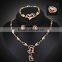 Best Gift For Women Love Heart Water Drop Crystal Jewelry Set
