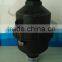 black plastic material piston meter
