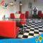 commercial use double seat restaurant booth sofa