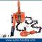 Orange hand chain lever hoist, tbm chain lever block 0.75T - 9T