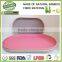 wholesale eco-friendly bamboo fiber tableware dishes cutlery set/hospital tray/food tray