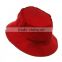 Fashional red custom kids plain bucket hats