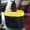 car internal littering garbage can