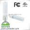 Shenzhen Led Factory 5000k 9w 4 pin g24 led bulb