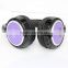 Alibaba hot sale bling adjustable wireless display screen headphones with built in mp3 fm radio TF card pink purple color
