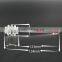 beautiful crystal clear glass honey stirring rod glass honey stick