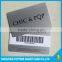 Top quality printing CR80 barcode plastic card