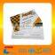 custom upscale brand trading card with hot-stamping