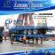 2015 hot sale 3 Axles Cargo Side Wall Open Flatbed Semi Trailer with Pannel for sale