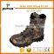 2016 newest style high ankle durable fighting camouflage canvas hunting boots