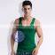 Custom Wholesale 100% Cotton Blank Mens Gym Tank Top