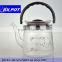 High quality heat-resistant glass tea pot sets with different designs/sizes/volumes