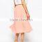 2016 High Brand Quality Summer Women Plus Size Midi Skirt OEM Manufacture