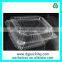food grade breathable transparent plastic fruit blister container box