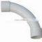 Low price white color PVC-U Electrical Elbow/cap elbow