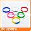 2015 Promotion Gift Cheap Custom Silicone Bracelet