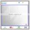 1230mm wide home decoration pvc ceiling film used for gypsum board