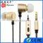 OEM Headphones with 10mm Driver Unit and Gray Metal Shell