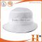 wholesale plain white cotton bucket hat