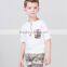 wholesale custom Kid Clothes or Kid Wear and Kid Shirt with button and round neck design from China