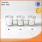 Set of 3 glass decoration candle holder