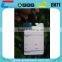 Die Cutting different Shape Plastic Luggage Tag with Cord , Plastic card