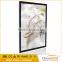 Advertising magnetic open front panel light up light box funny photo frame