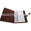 High Quality Handmade Leather Book Cover Embossing, Hot Sale Diary Leather Notebook