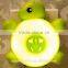 Mutifunction Turtle led Night Light With USB and 3 PIN Outlet Controlled by Sound and Light
