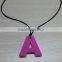 Silicone baby teething pendant necklace wholesale