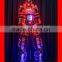 High quality 3D Stilt Walker LED robot Costumes with display screen