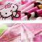 Lovely Cat Printed Coral Fleece Blanket on Bed fabric cobertor mantas Bath Plush Towel Air Condition Sleep Cover bedding
