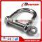 Stainless steel European type quality Dee type shackle