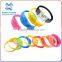 2016 Promotional Oval shape Lighting Halloween Bracelet With LED, Colorful Light Party Up Halloween Bracelet For Gifts