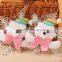 Merry Christmas Decorations For Home Cartoon Santa Claus Hats Snowman Elk Design Cute Kids Wear Gifts