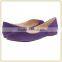 2015 Elegant Flat lady shoes Charming women's shoe ballerina Shoes