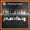Metal Aluminum Nameplates Aluminum Spray Black Nam Sticker Nameplate