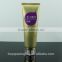 100ml oval cosmetic tube with arc-shaped