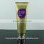 100ml oval cosmetic tube with arc-shaped