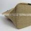 Leather Handle Eco Friendly Natural Burlap Jute Bag Manufacturers Drawstring Jute Bag