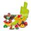color kids dough play toys set for DIY Big Mac hamburger toys tool set